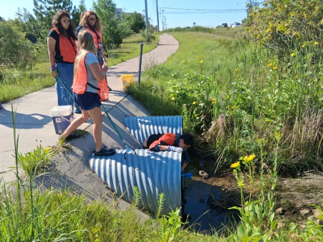 Youth volunteers help reach 4,000-piece trash goal in Alpena